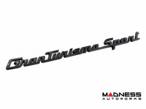 Maserati Custom Emblem - GranTurismo Sport - Gloss Black Finish
